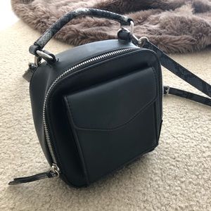 Free People black mini backpack